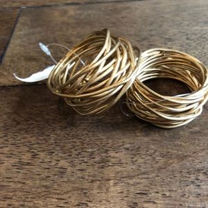 Gold napkin holders